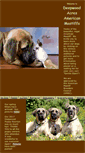 Mobile Screenshot of deepwoodmastiffs.com